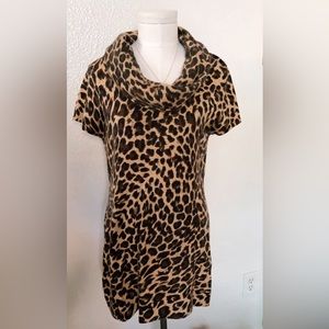 Cheetah Print Dress